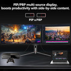 Z-Edge 5K Monitor curvado para juegos de 49 pulgadas, computadora u...
