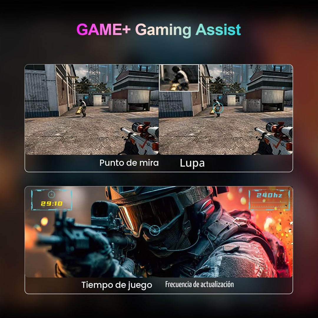 ArcticPro - Monitor de juegos QD-OLED de 27 pulgadas, 240Hz, 0.03ms...