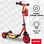 Huffy Scooters de 3 ruedas para niños pequeños, varios colores/gráficos de