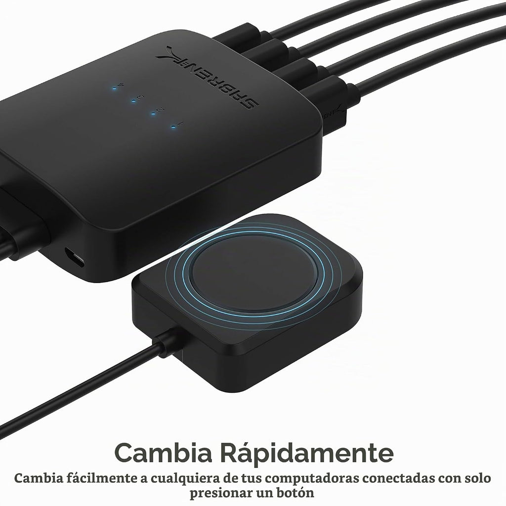 SABRENT, USB-USS4, hub USB 2.0