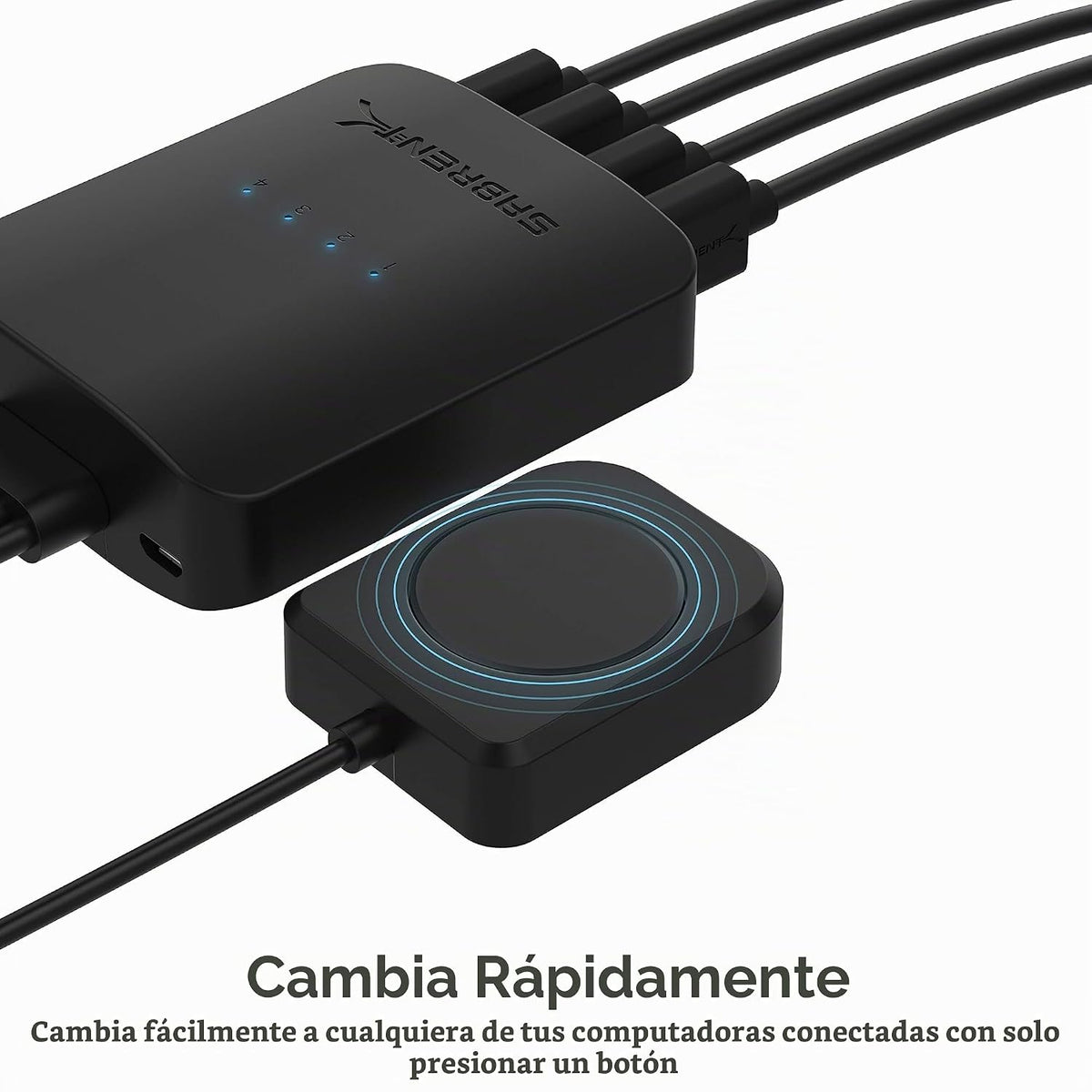 SABRENT, USB-USS4, hub USB 2.0