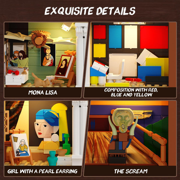 Obras de Arte Juego de Construcción de Marco de Pintura