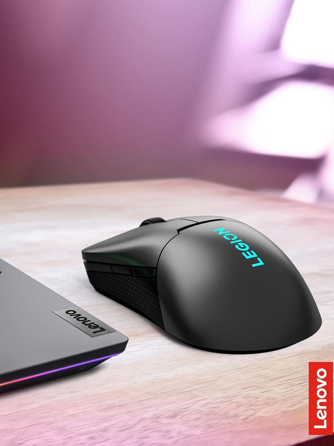 Lenovo Legion M600s RGB - Mouse inalámbrico para juegos, 19,000 DPI...