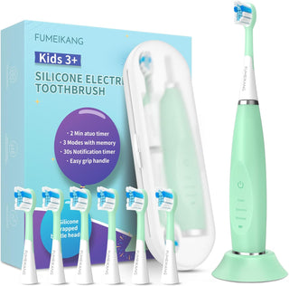 FUMEIKANG - Cepillos de dientes eléctricos para niños sónicos recar...