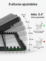 Kootek Almohadilla de enfriamiento para laptop, enfriador de laptop...