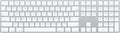 Apple - Teclado Magic Keyboard con teclado numérico