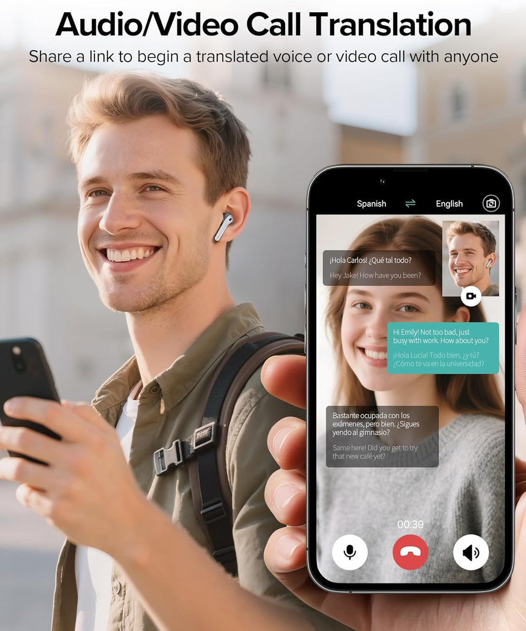 TAGRY Auriculares Bluetooth verdaderamente inalámbricos de reproduc...