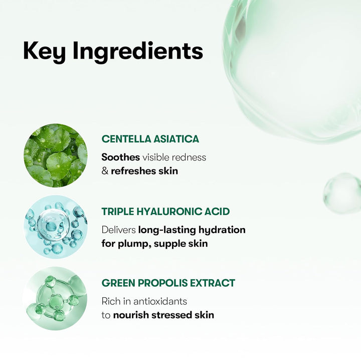 VT COSMETICS CICA Mascarilla Calmante Diaria 30 Hojas, Centella Asi...