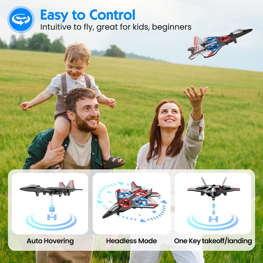 Sucpeii Avión RC, avión de control remoto de espuma, dron para niño...