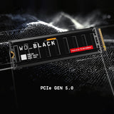 WD_Black SN8100 SSD NVMe de 4 TB con disipador de calor, PCIe 5.0x4...