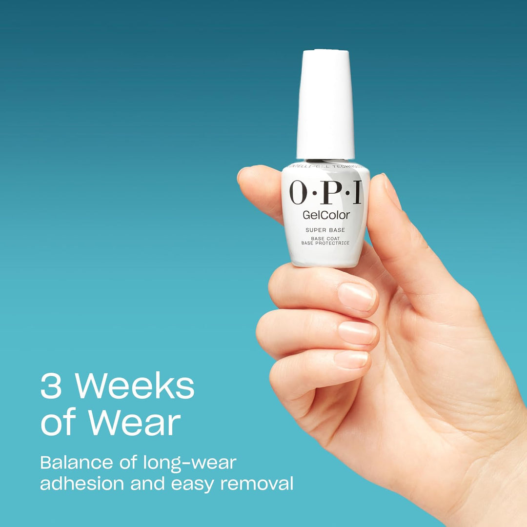 OPI GelColor Base y capas superiores | Fuerte adherencia, alto bril...