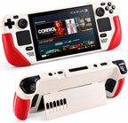 UYIYE Funda con función atril para Steam Deck OLED y LCD, agarre de piel