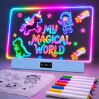 Tablero de dibujo LED de 16 pulgadas para niños, regalos de