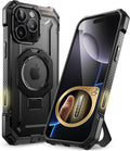 SUPCASE para iPhone 16 Pro Max Case con Botón de Control de Cámara, Negro