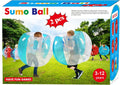 ZHUYNXIR 2 bolas de sumo para niños, juguetes de rebote de parachoques, bolas de sumo para niños, pelota de juego de césped para niños al aire libre (36 pulgadas, azul + azul)