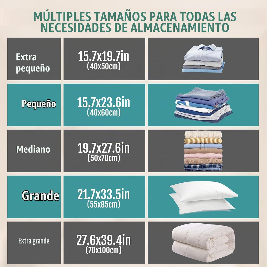 Bolsas de almacenamiento de vacío de bomba inalámbricas recargables