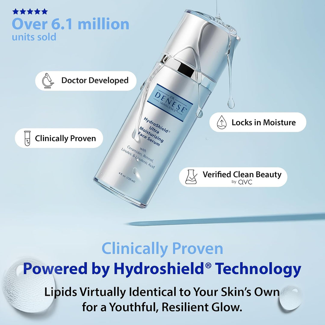 Dr. Denese SkinScience HydroShield - Suero facial ultra hidratante...