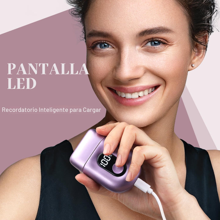 Afeitadora eléctrica inalámbrica para mujer: mini maquinillas de af...
