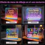 Cosmody Tablero de dibujo LED recargable, regalo para niños y niñas a