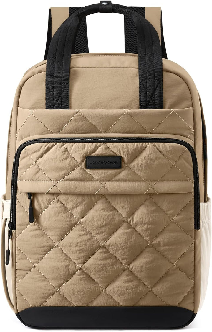 LOVEVOOK Mochila acolchada para mujer, mochila acolchada de viaje.,...