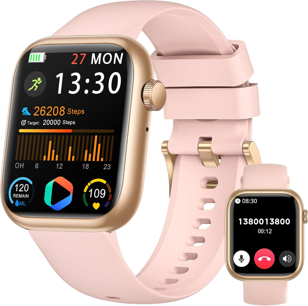 Reloj inteligente para mujer rosa nuevo