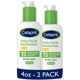 Cetaphil Hidratante facial diario SPF 15, 4 onzas líquidas, hidrata...