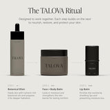TALOVA - Bálsamo labial de calvo alimentado con hierba, máscara par...