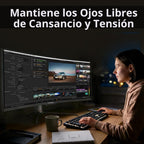 INNOCN Monitor curvo ultra ancho de 49 pulgadas 3840 x 1080P 144Hz,...