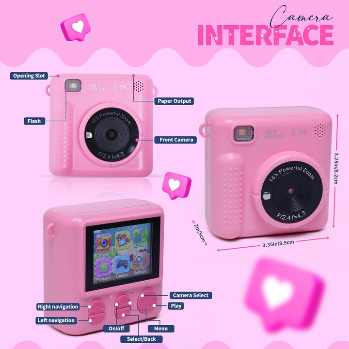 FINcredible Kit Photomaker - Cámara de impresión instantánea para n...