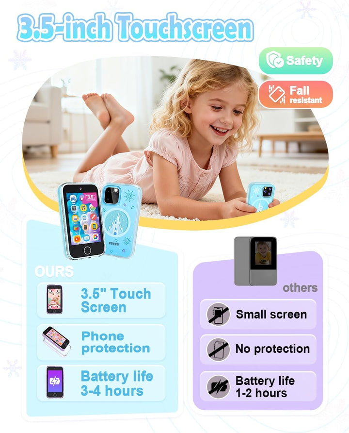 Teléfono inteligente para niños pantalla táctil de 35