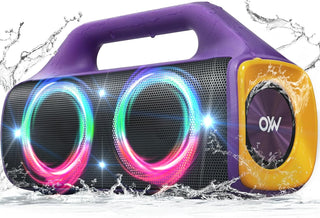 OYW Altavoz Bluetooth impermeable IPX67: 80 W (pico) Altavoces inal...