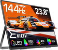 Monitor portátil de 24 pulgadas, 144 Hz, 1080P, 145% sRGB QLED, 0.1...