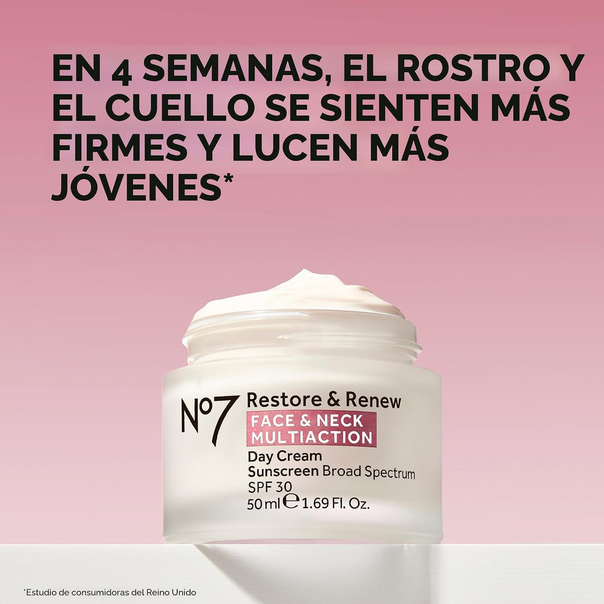 No7 restaurar &amp; Renew Face &amp; Cuello Multi Acción Skincare s...