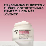 No7 restaurar &amp; Renew Face &amp; Cuello Multi Acción Skincare s...