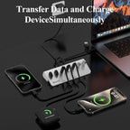 xiaobi, Bi-H07, hub USB de 4 puertos, alimentado