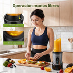 KOIOS Batidora de batido de cocina, licuadoras personales de 900 W con 3