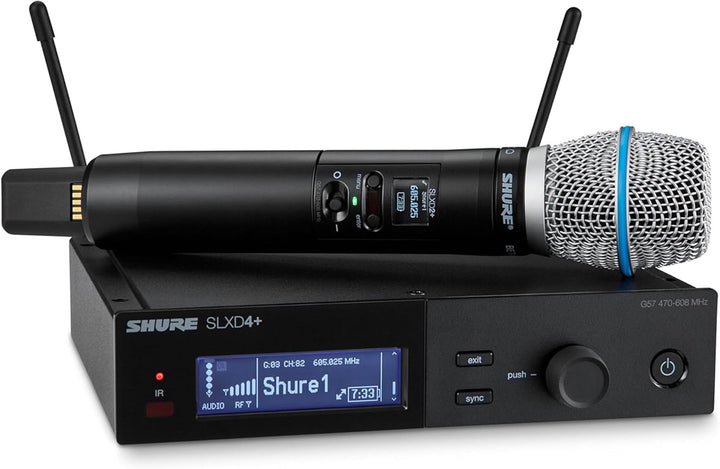 Shure SLXD24+ - Sistema inalámbrico con cápsula Beta58A - Banda G57...