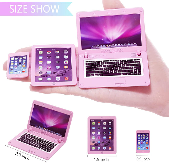 Windolls Maleta para muñecas de 18 pulgadas, accesorios de viaje, a...