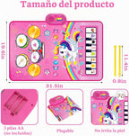 Juguetes para niñas de 1 año: 3 en 1 Esterilla musical para bebés Juguete