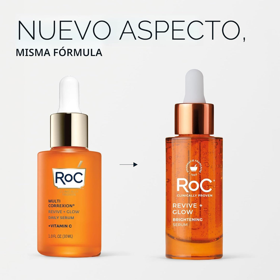 RoC Multi Correxion Revive + Glow - Suero facial con 10% de vitamin...