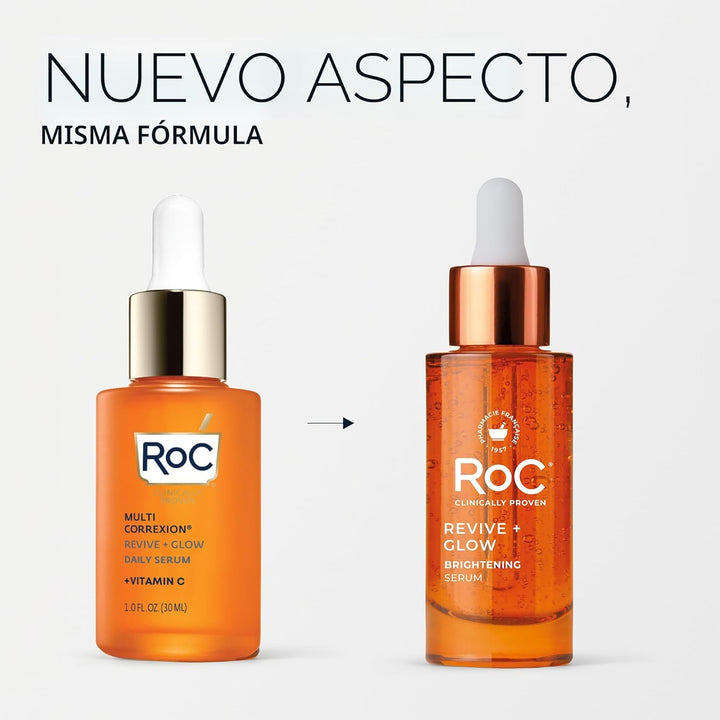 RoC Multi Correxion Revive + Glow - Suero facial con 10% de vitamin...
