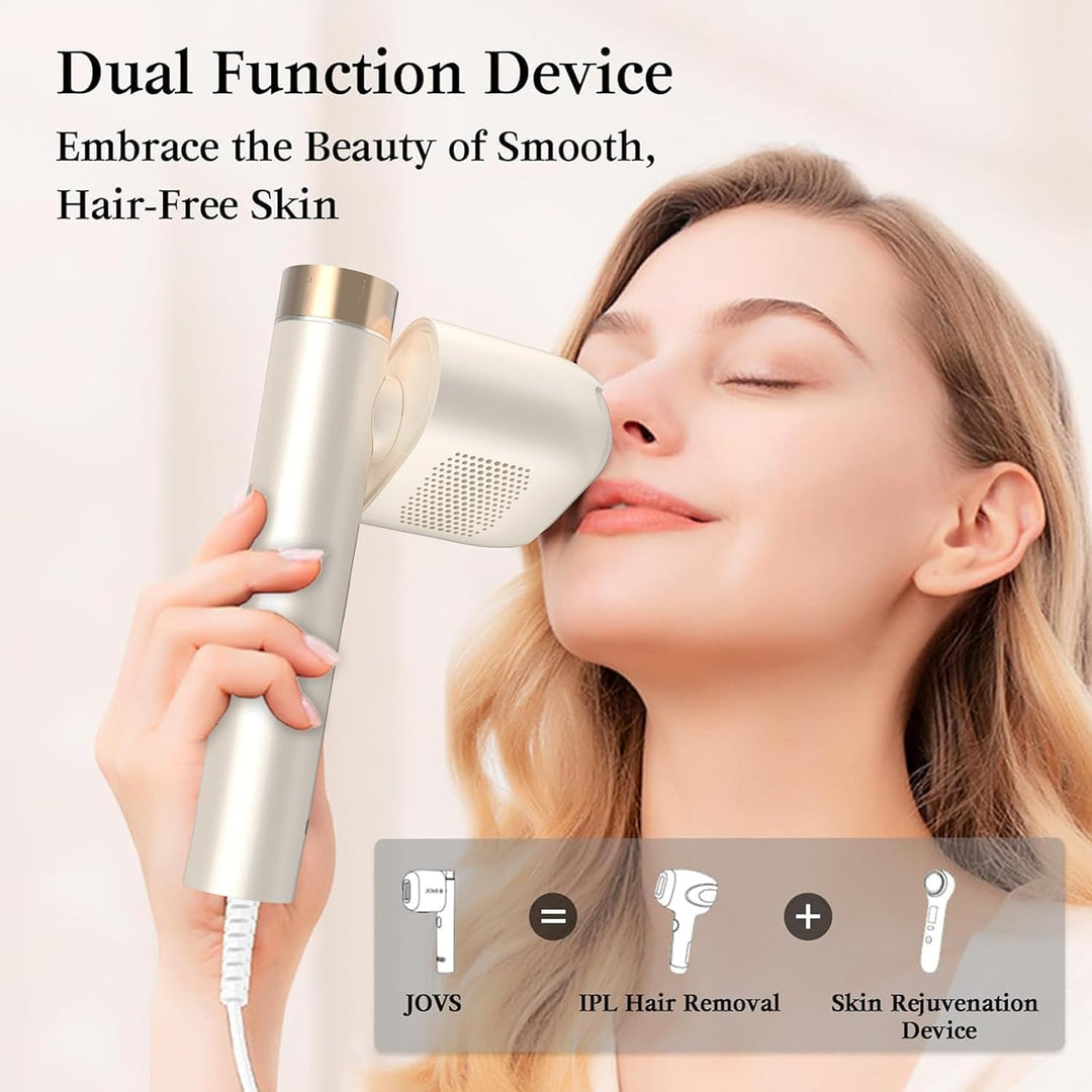 JOVS Depilación láser, depilación IPL para mujeres y hombres, tecno...
