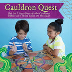 Peaceable Kingdom Busqueda del caldero galardonado Juego de Pociones y hechizos Cooperativa Para Niños