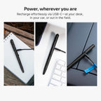 OLIGHT O'Pen 3 Pen - Linterna EDC recargable USB-C, color negro