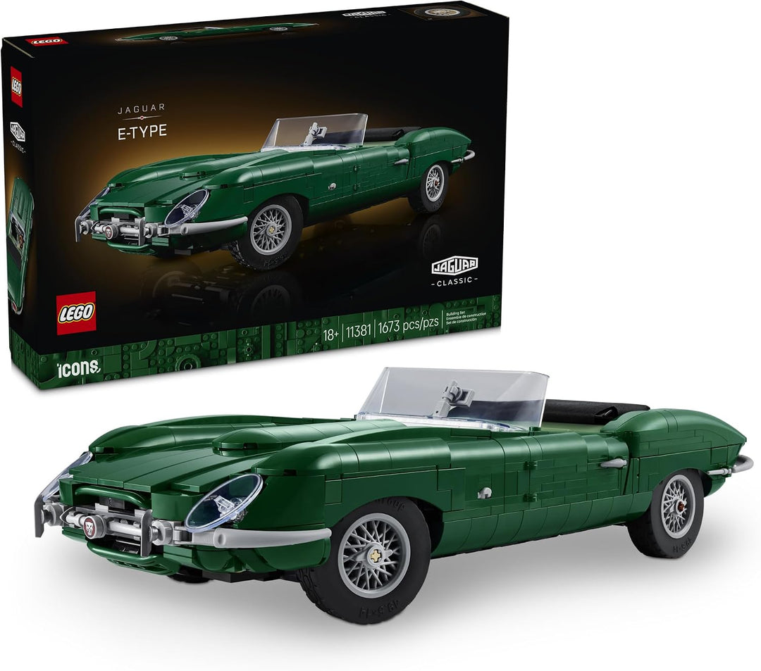LEGO Icons Jaguar E-Type 11381 | Juegos de construcción para adulto...
