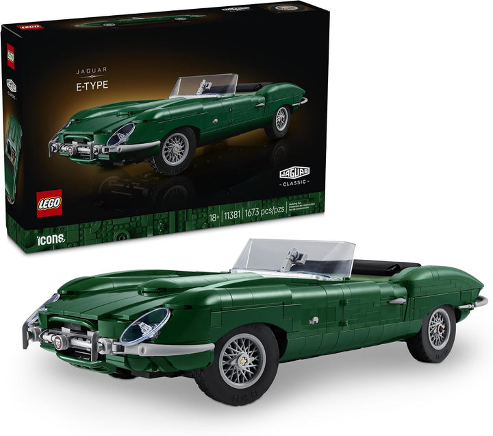 LEGO Icons Jaguar E-Type 11381 | Juegos de construcción para adulto...