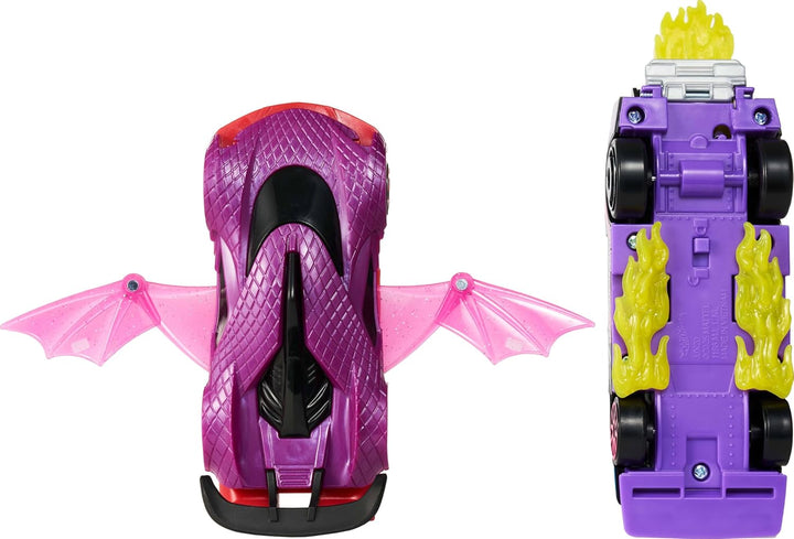 Hot Wheels Vamos a correr activados Paquete de 2 vehículos