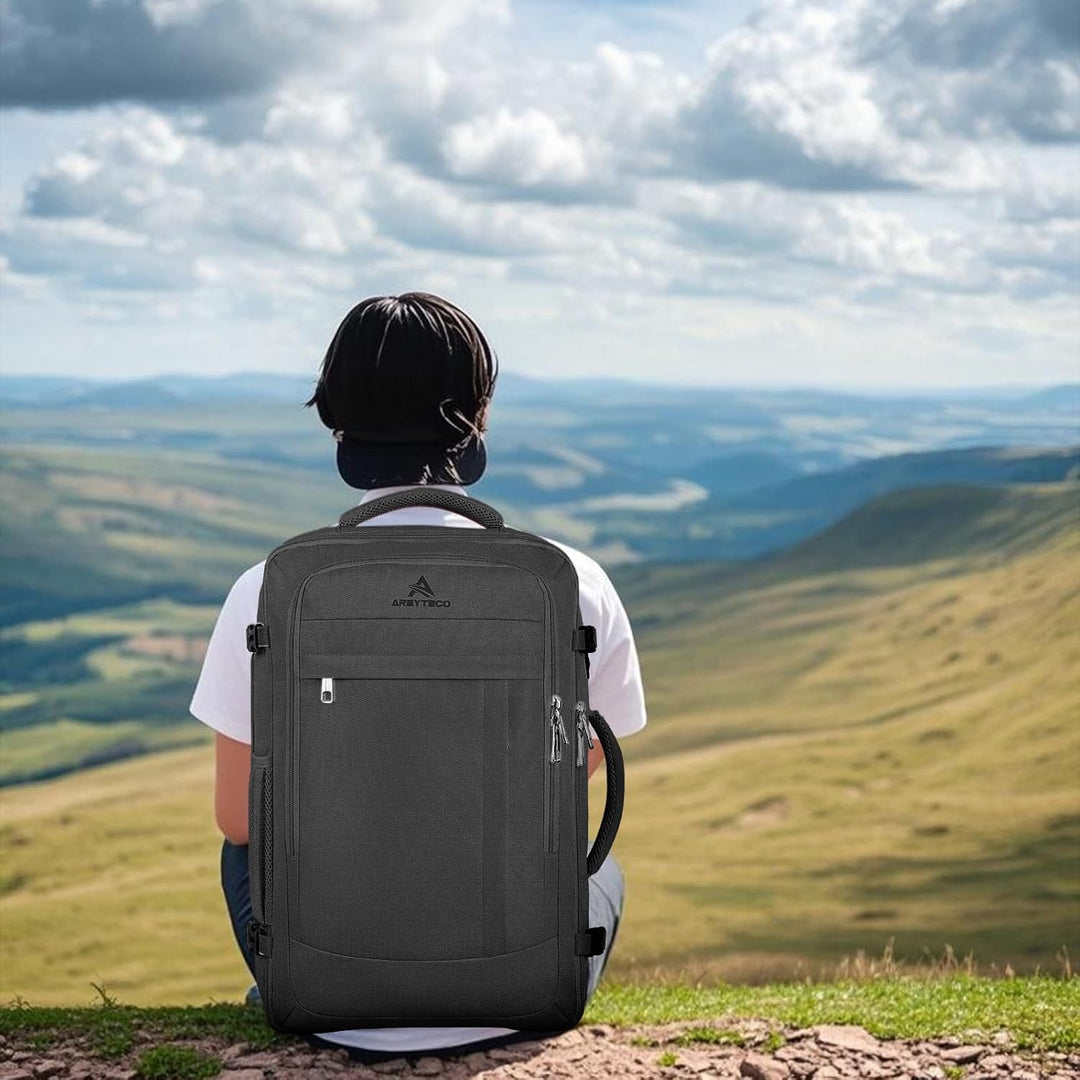 Mochila de viaje extra grande para laptop de 60 litros, mochila de...