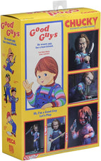Figura de acción de Chucky en escala, 4 pulgadas, marca NECA
