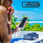 JTEMAN Soporte para teléfono celular con altavoz Bluetooth y función de